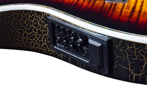 <span class=keywords><strong>Guitarra</strong></span> Electroacústica de 36 Pulgadas, Diseño Especial Estilo <span class=keywords><strong>Ovation</strong></span>, Contorno Profundo, con Pastilla EQ, <span class=keywords><strong>Precio</strong></span> de Mayorista para Instrumentos de Cuerda - Product Image 6