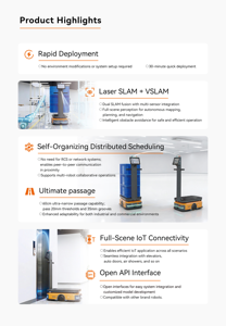 Camión de Plataforma Plana Eléctrico Híbrido sin Rieles Jumeirah de 50-300 kg, de Acero al Carbono, AGV, Nuevo, con Control Remoto Inalámbrico para Construcción - Product Image 5