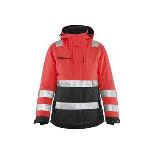 BLAKLADER - 487219875599XXL Chaqueta de invierno Hi-Vis para Mujer Rojo/Negro-EAN 7330509704431 ROPA DE TRABAJO DE 2017 - Product Image 1
