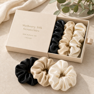 Vente en gros OEM de chouchous et bandeaux de luxe unis, design mode, pour enfants et femmes, pour les fêtes - Product Image 4