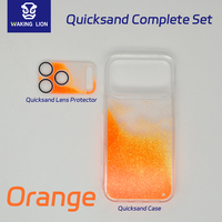 Protection d'objectif dynamique à paillettes et effet sable mouvant pour iPhone 17 Pro/17 Pro Max – Film de protection d'appareil photo anti-rayures élégant à personnaliser