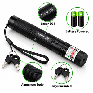 <span class=keywords><strong>Pointeur</strong></span> <span class=keywords><strong>laser</strong></span> vert haute puissance, stylo <span class=keywords><strong>laser</strong></span> à mise au point réglable, corps en aluminium, lampes de poche avec verrouillage de sécurité pour présentations, <span class=keywords><strong>astronomie</strong></span> - Product Image 3