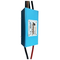 Controlador Electrónico de Velocidad (ESC) Flier 16S 320A sin Escobillas, Protección IP54, Salida de 18.9kW, Compatible con Baterías de Litio/NiMH/LiFePO4 para Modelos de Aviones RC, Aluminio