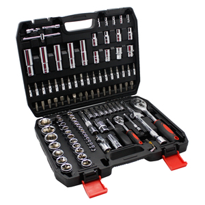 Kit de herramientas de reparación de automóviles, venta al por mayor, llave con logotipo personalizado, juego de herramientas con zócalo CRV mate de 82 piezas - Product Image 6