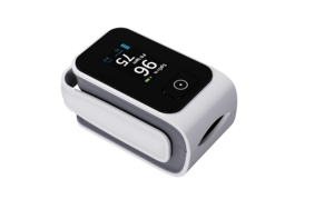 เครื่องวัด<span class=keywords><strong>ออกซิเจน</strong></span>ในเลือดอัจฉริยะพร้อมหน้าจอ OLED แสดงผล SpO2 และอัตราการเต้นของหัวใจแบบเรียลไทม์ เชื่อมต่อบลูทูธ ใช้แบตเตอรี่ 2xAAA เหมาะสำหรับนักกีฬาและผู้สูงอายุ - Product Image 3