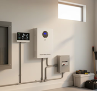 Sistema de Almacenamiento de Energía SHENGLI, Híbrido, 10-15kW, Batería de Litio LiFePO4, UPS Solar para el Hogar, Montaje en Pared, Almacenamiento de Batería CAN