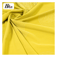Tissu italien Crush Diamond Ant Crush 100D SuperSoft 95% polyester 5% élasthanne pour robe
