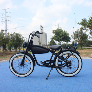 Vélo électrique hybride City <span class=keywords><strong>Coco</strong></span> à gros pneus de 26x4 pouces, vélo électrique vintage de 500W, vente en gros - Product Image 3