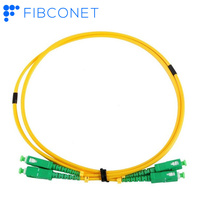 FTTH Intérieur APC SC APC Sm SC G657A2 Simplex Fibre Optique connecteur Cordon de Raccordement câble prix câble optique fibre optique Cordon de Raccordement