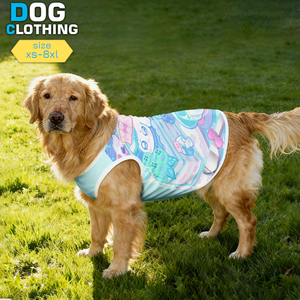 Low MOQ OEM Cartoon <strong>Dog</strong> Vest Lightweight Mesh Fabric Custom <strong>Dog</strong> Vest Manufacturer <strong>Dog</strong> Clothing - Product Image 1