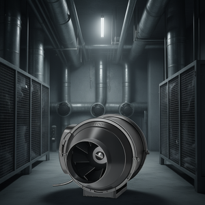 Ventilador de conducto en línea de 10 pulgadas y 2800 rpm con rodamiento de manguito, sistema de ventilación eléctrico para refuerzo de calefacción y refrigeración - Product Image 2