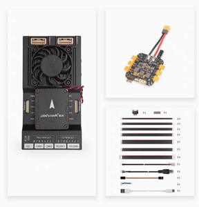 Kit de base Holybro RPi CM4, substrat Pixhawk, module de contrôle de vol Pixhawk 6X, matériau ABS PM03D noir, accessoires de drone - Product Image 3