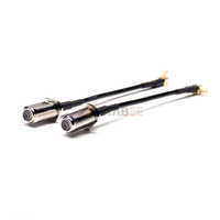 Cable Recto con Conector MCX a F, Tipo Hembra y Macho