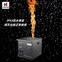 Lance-flammes extérieur étanche de 350 W haute puissance avec fonction de télécommande pour les effets de la glace sèche