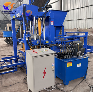 Wj 4-30 उच्च दक्षता सीमेंट कंक्रीट ब्लॉक निर्माण मशीन निर्माण लाइन के साथ फैक्ट्री ईंटों के लिए ऑटो स्टैकिंग सिस्टम के साथ - Product Image 2