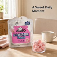 Aimo Snacks - Fruitkaas Zoete Smaak - Originele Knapperige Smaak - 27 Gram - Houdbaarheid: 12 Maanden - Verpakt in een zakje