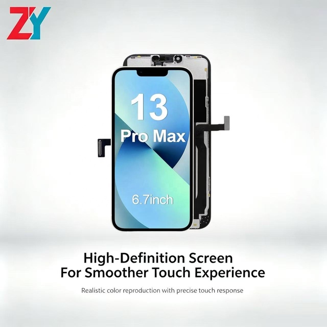 Mobile Phone LCD Replacements for 13 Pro Max High Quality In-cell Touch Screen with 1 Year Warranty