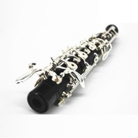 Hot-selling Woodwind Instrument C Tone Semi-automatic Silver-plated Keypad Beginner Practical Oboe