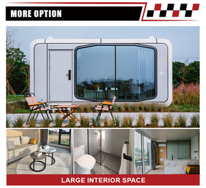 Cammi House Space Capsule - <span class=keywords><strong>Casa</strong></span> Modulare Prefabbricata in Acciaio per Villa - Ecologica e Durevole - Camera da Letto e Palestra - Product Image 2