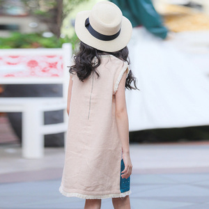 New Products Round Neck Girls Turkey Tutu Dress Summer Dress Girls Designs Cotton From China Wholesale - Product Image 3