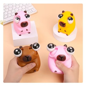 BT Cute Capybara Animal Sensory <b>Toys</b> Fun Novelty Fidget Stress Relief <b>Anxiety</b> Eyeball Bouncing Squeeze <b>Toy</b> Gift <b>for</b> Kids <b>Adults</b> - Product Image 5