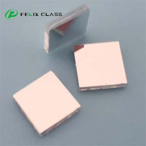 Miroirs en verre à motif simple FELIX, substrat en verre optique, revêtement diélectrique en aluminium, or, argent - Product Image 2