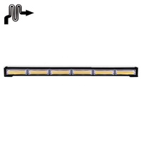 Barre de lumières clignotantes stroboscopiques Cob 44cm 59cm 75cm 89cm 108cm 118cm Flash sur le toit véhicules d'urgence camions trafic voyant d'avertissement LED