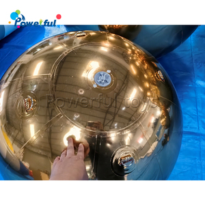 Customized Giant PVC Party Wedding Ceiling Decorations Mirror <strong>Balloon</strong> Inflatable PVC Inflate Disco Mirror Balls - Product Image 5