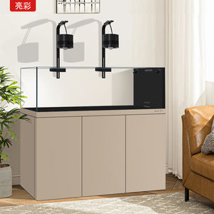 <span class=keywords><strong>Acuario</strong></span> grande de cristal rectangular con sistema de filtro y termostato <span class=keywords><strong>para</strong></span> <span class=keywords><strong>calentador</strong></span> de agua con drenaje inferior, con soporte metálico, <span class=keywords><strong>para</strong></span> sala de estar moderna - Product Image 2