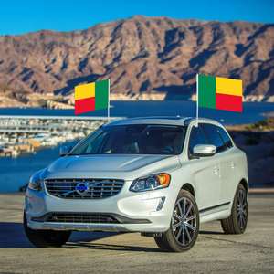 Bandera de Ventana para Auto de Benín a Precio Económico, 12x18 Pulgadas, Logotipo Personalizado con Material de Alta Calidad - Product Image 5