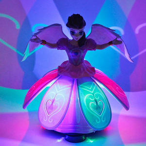 Muñeca de princesa de hadas para niños, Juguete Musical de baile con luz Universal - Product Image 3