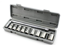 Kaisi-mini clé à douille portable, réparation de voiture, mini usage domestique, boîte à outils manuels kit d'outils 11 pièces