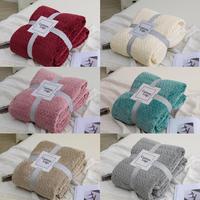 China Fabrik guten Preis Großhandel Polyester personal isierte Fleece Decke super weiche Flanell Decke