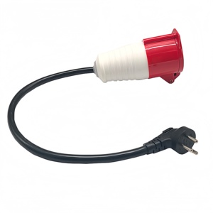 16A ISRAEL Standard Plug <strong>32A</strong> Industrial CEE <strong>Socket</strong> Adapter ABS Plastic Charging Cable 3 Outlets UK US Standard Compatible Wifi - Product Image 1