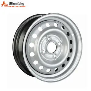 Wheelsky factory direct ET1345402-R12-S 13 inch 13x4.5 PCD 4x100 500kg load capacity Steel wheel rim for trailer