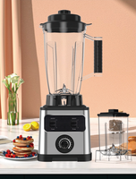 Blender Multifungsi Elektrik Nasional Komersial Tugas Berat 3 in 1 4 in 1 Pengolah Makanan dan Pembuat Jus Combo
