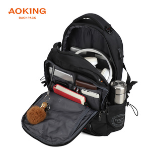 <span class=keywords><strong>Sac</strong></span> à <span class=keywords><strong>dos</strong></span> pour <span class=keywords><strong>ordinateur</strong></span> portable 15,6 pouces Aoking, imperméable, pour hommes et femmes, idéal pour le travail, le sport, l'école, les voyages, avec port USB - Product Image 2