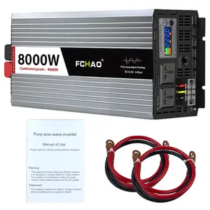 Inverter tenaga surya AC 220V 4000 watt, konverter AC 24V/48v DC 4kW Harga buatan pabrik
