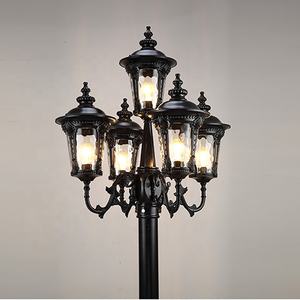 פארק וילת מנורת יוקרה אירופאית גן מנורת רחוב מפעל מכירות ישיר בסגנון אירופאי סגנון משפחתי אור רחוב - Product Image 5
