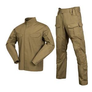 Le uniformi dei lavoratori in servizio di sicurezza 2025 hanno messo pantaloni della camicia da uomo in uniforme tattica per le tute da allenamento per <span class=keywords><strong>la</strong></span> caccia alle escursioni - Product Image 3