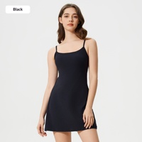 Nouvelle Arrivée Personnalisée – Robe de Sport Confortable, Séchage Rapide et Respirante pour Yoga, Tennis et Golf – Jupe de Tennis avec Coussinets Intégrés pour Femme