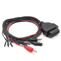Câble de diagnostic OBD2 16 broches MPPS V21 Tricore avec interrupteur 12V pour outil de diagnostic automobile