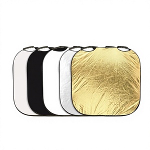 Riflettore Fotografico Quadrato Flessibile Portatile 100cm 80cm per Uso Esterno, Pannello Ombreggiante Ricaricabile Prodotto in Cina - Product Image 1