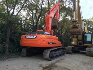 Excavatrice sur chenilles Doosan DX350LC d'occasion, moteur Doosan d'origine Corée, excavatrice sur chenilles 350LC d'occasion, construction de barrages, exploitation minière - Product Image 1