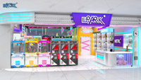 EPARK Machine de jeu d'arcade populaire de type grue à pinces pour attrape-poupées et distributeur de prix, pour les entreprises
