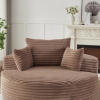 Canapé convertible modulaire en tissu chenille de luxe, emballé sous vide, livraison locale aux États-Unis, avantage d'expédition