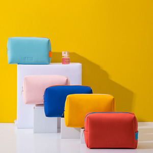 กระเป๋าเครื่องสำอางเดินทางใบเล็ก หนังวีแกน PU กันน้ำ - Product Image 2