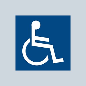 Marcas Termoplásticas Preformadas con Símbolo de Discapacidad, Personalizadas por el Fabricante (OEM), para Espacios de Estacionamiento para Discapacitados y Seguridad Vial - Product Image 1