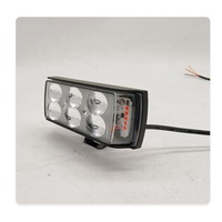 Feux de route pour moto à 6 modes, lentille LED, phare, feux de conduite, feux de travail, antibrouillard, ampoule pour voiture, camion
