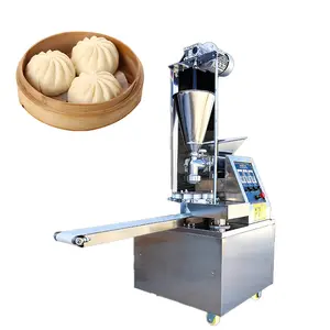 Automatische Baozi Maker Machine Commerciële Gestoomde Broodje Momo Making Machine